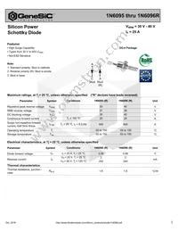 1N6096R Datasheet Cover