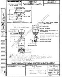 1PB403-T Datasheet Cover