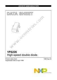 1PS226 Datasheet Page 2