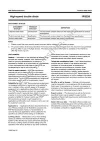 1PS226 Datasheet Page 8