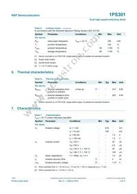 1PS301 Datasheet Page 4