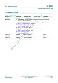 1PS301 Datasheet Page 9