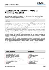 1SC0450V2A0-45 Datasheet Cover