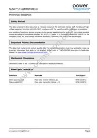 1SC0450V2B0-65 Datasheet Page 2