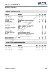 1SC0450V2B0-65 Datasheet Page 3