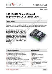 1SD1548AI Datasheet Cover