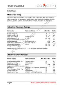 1SD1548AI Datasheet Page 6