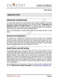 1SD1548AI Datasheet Page 9