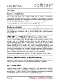 1SD1548AI Datasheet Page 12