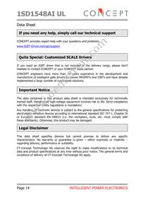 1SD1548AI UL Datasheet Page 14