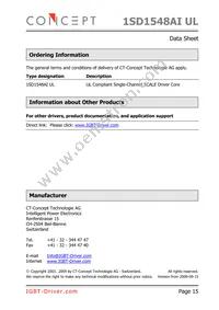 1SD1548AI UL Datasheet Page 15