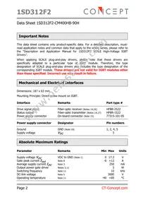 1SD312F2-CM400HB-90H Datasheet Page 2