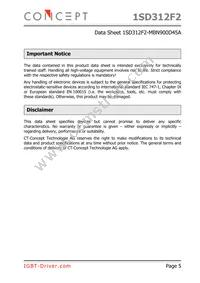 1SD312F2-MBN900D45A Datasheet Page 5