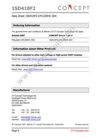 1SD418F2-CM1200HC-50H Datasheet Page 6