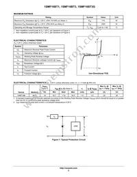 1SMF16BT1G Datasheet Page 2