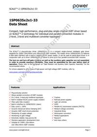 1SP0635V2M1-33 Datasheet Cover