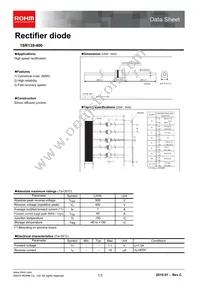 1SR139-400T-31 Datasheet Cover