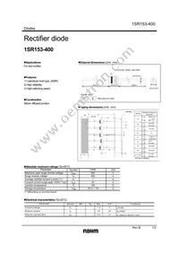 1SR153-400T-31 Datasheet Cover