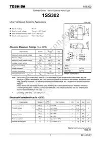 1SS302TE85LF Datasheet Cover