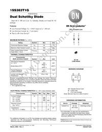 1SS383T1G Datasheet Cover