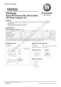 1SV233-TB-E Datasheet Cover