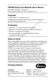 20-101-0081 Datasheet Page 2