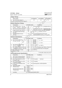 201CMQ045PBF Datasheet Page 2