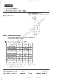 204-10USOC/S400-A9 Datasheet Page 3