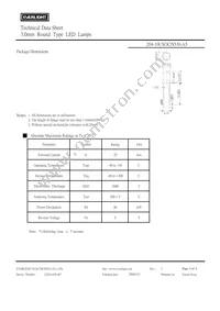 204-10USOC/S530-A5 Datasheet Page 2