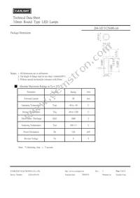 204-10UYC/S400-A6 Datasheet Page 2