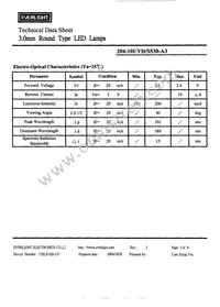 204-10UYD/S530-A3 Datasheet Page 4
