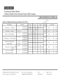 209-3SURSYGC/S530-A6 Datasheet Page 3