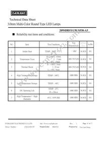 209SDRSYGW/S530-A3 Datasheet Page 6