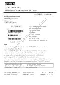 209SDRSYGW/S530-A3 Datasheet Page 7