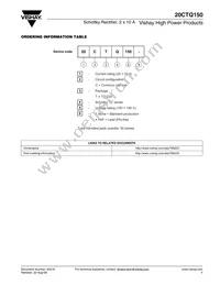 20CTQ150 Datasheet Page 5