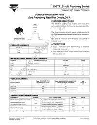 20ETF06STRR Datasheet Cover