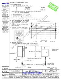 212AS09012 Datasheet Cover