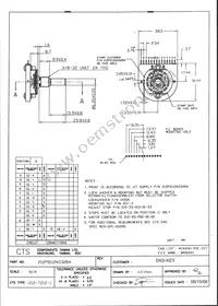 212P0112N332RA Datasheet Cover