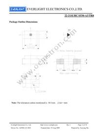 22-21SURC/S530-A3/TR8 Datasheet Page 2
