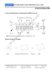 22-21UYC/S530-A3/TR8 Datasheet Page 6