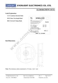 22-23B/R6GTBTW-C01/2C Datasheet Page 9