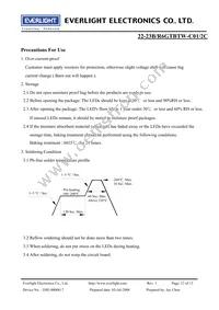 22-23B/R6GTBTW-C01/2C Datasheet Page 12