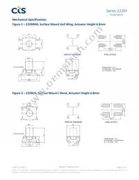 222MMVAAR Datasheet Page 3