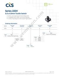 222VMVAA Datasheet Cover