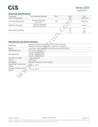 222VMVAA Datasheet Page 2