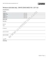 2271125 Datasheet Page 3