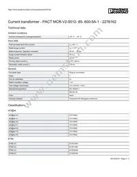 2276162 Datasheet Page 2