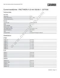 2277035 Datasheet Page 2