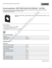 2277226 Datasheet Cover