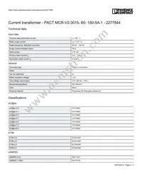 2277844 Datasheet Page 2